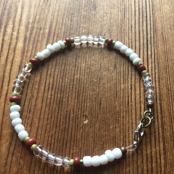 8 in. Men's Beaded Bracelet, Handmade Men's Bracelet Handmade - Picture 4 of 6